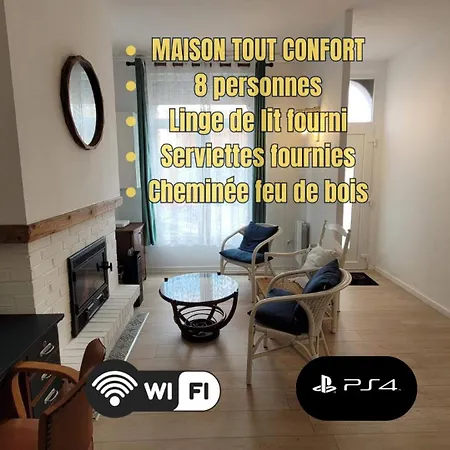 Maison 8 Personnes Louvre Bollaert Wifi Ps4 Lens Buitenkant foto