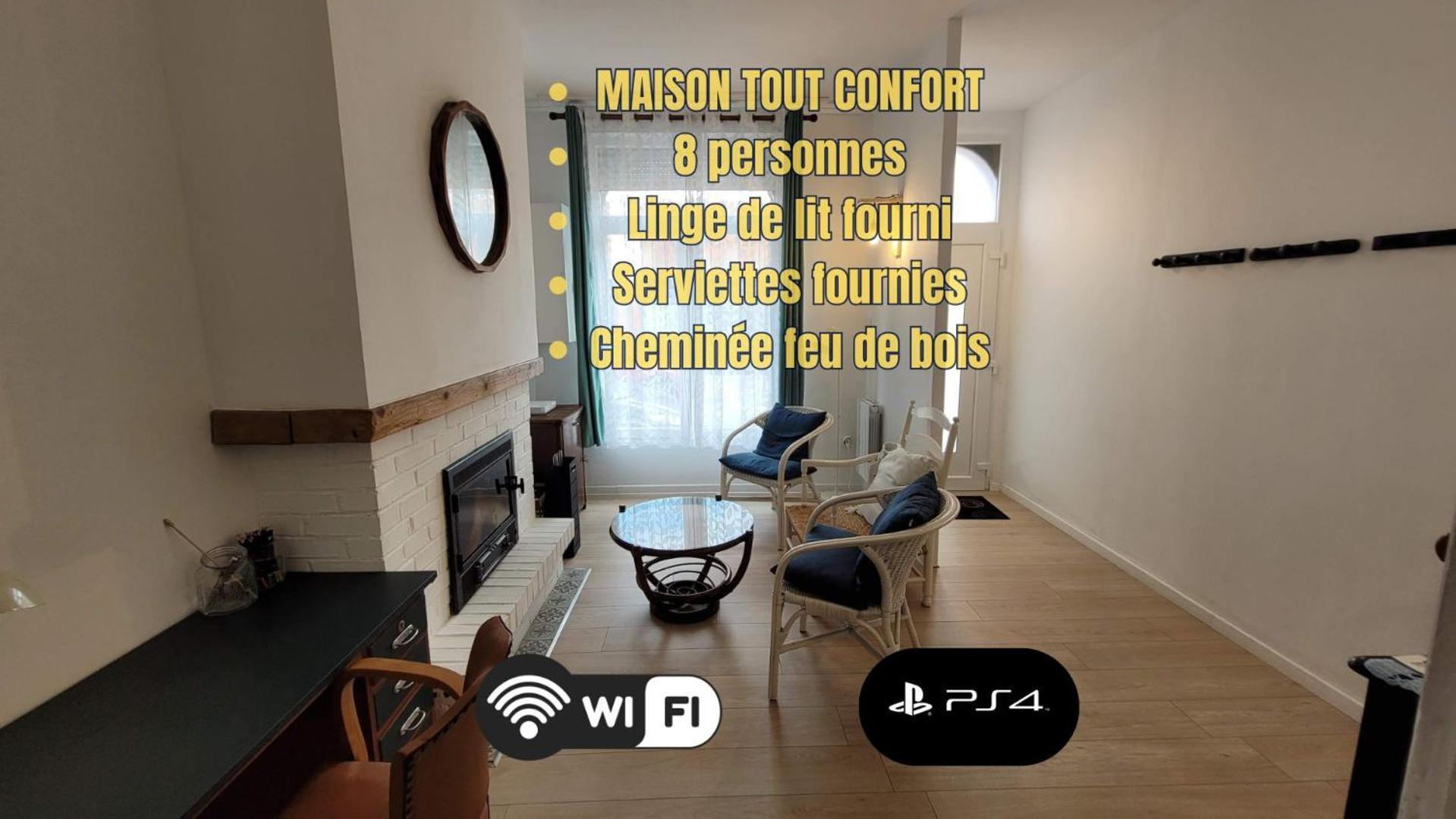 Maison 8 Personnes Louvre Bollaert Wifi Ps4 Lens